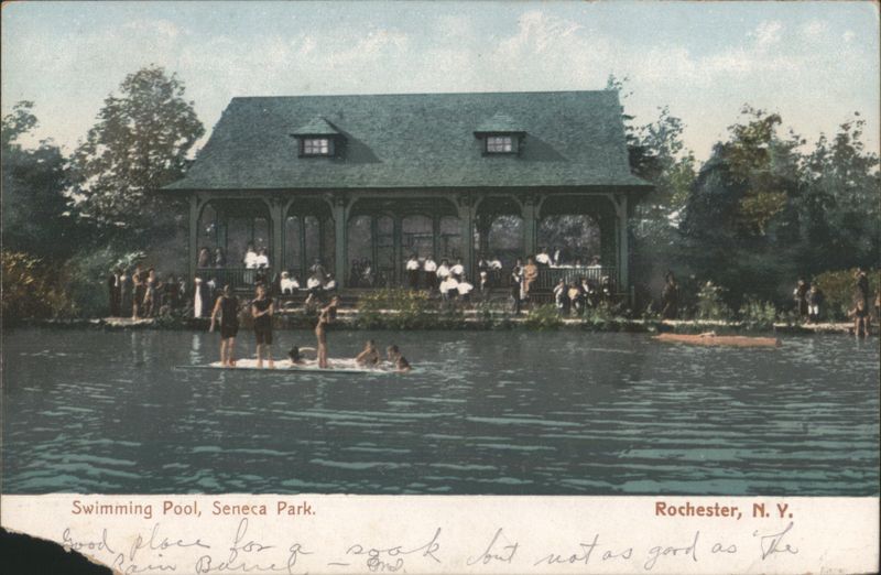 Swimming Pool, Seneca Park, Rochester, NY New York