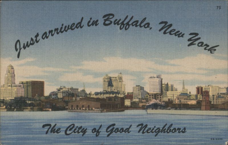 Buffalo, New York Cityscape, The City of Good Neighbors