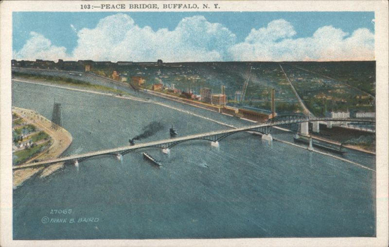 Peace Bridge, Buffalo, NY New York FRANK B. BAIRD