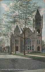 Lake Ave. Baptist Church, Rochester, NY Postcard