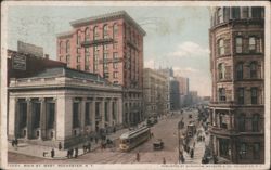 Main St. West, Rochester, NY Postcard