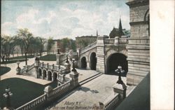 Grand Staircase, State Capitol, Albany, NY Postcard