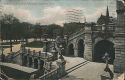Plaza, NY State Capitol, Albany, NY Postcard
