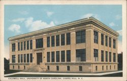 Caldwell Hall, University of North Carolina, Chapel Hill Postcard