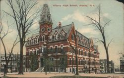 Albany High School, Albany, NY Postcard