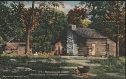 Mountaineers Cabin, Great Smoky Mountains National Park Postcard