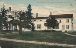 Pioneer Hall, Chesbrough Seminary, North Chili, N. Y. Postcard