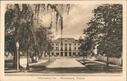 Williamsburg Inn, Regency Period Architecture Postcard