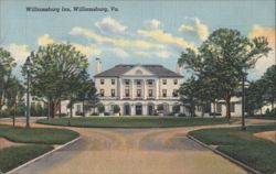 Williamsburg Inn, Williamsburg, VA Postcard