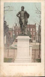 Stonewall Jackson Monument, Richmond Postcard