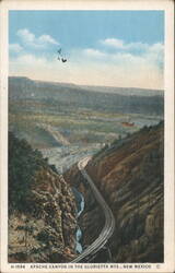 Apache Canyon in Glorietta Mts., New Mexico Postcard