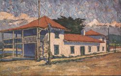 Old Customs House, Monterey, California Postcard