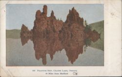 Phantom Ship, Crater Lake, Oregon Postcard