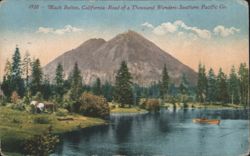 Black Buttes, Road of a Thousand Wonders, California Postcard