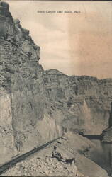 Black Canyon near Basin, WY Postcard