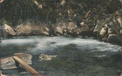 Big Horn Hot Springs, Thermopolis, Wyoming Postcard