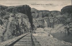 Scene in Sheep Canyon, Basin, Wyo. Postcard