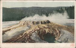 Punch Bowl, Yellowstone Park Postcard