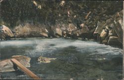Big Horn Hot Springs, Thermopolis, WY Postcard