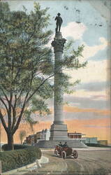 Confederate Soldiers and Sailors Monument, Richmond Postcard