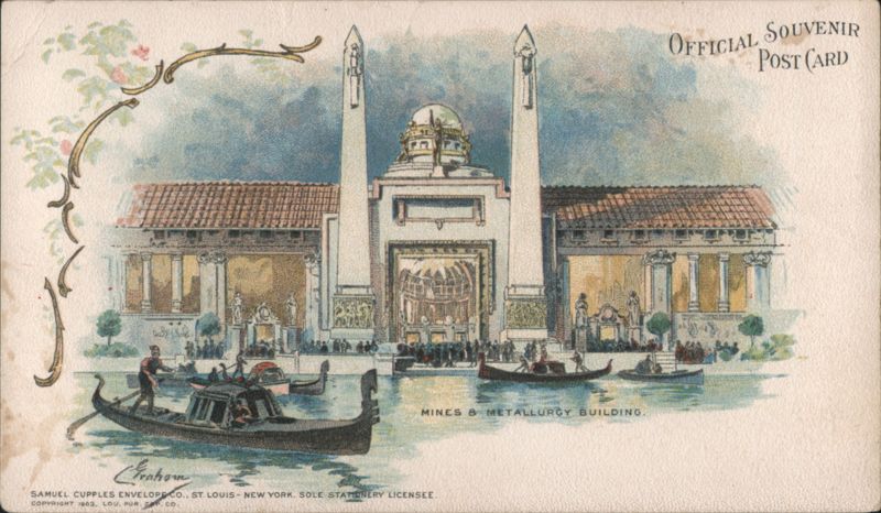 Mines & Metallurgy Building, 1904 St. Louis World's Fair Missouri