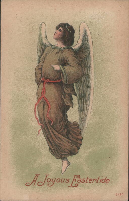 Angel with Wings and Red Sash, A Joyous Eastertide