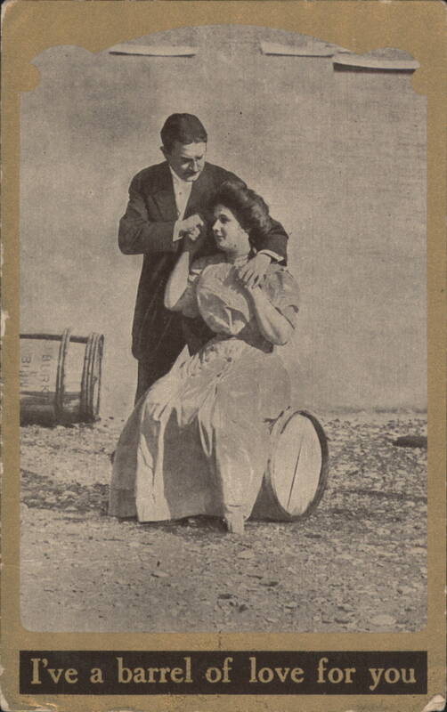 I've a Barrel of Love for You - Couple with Barrels