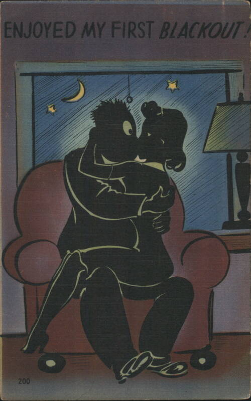 Couple Kissing During Blackout, 'Enjoyed My First Blackout!