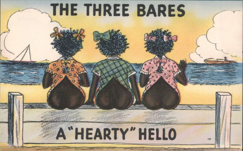 The Three Bares Black Americana Comic Ocean View