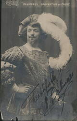 Charles Dalmores as Faust in Damnation de Faust Postcard