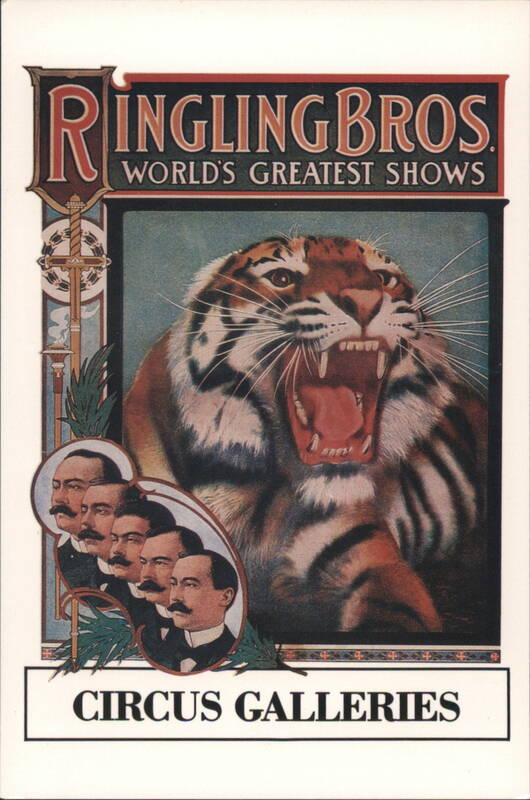 Ringling Bros. World's Greatest Shows, 1907 Roaring Tiger