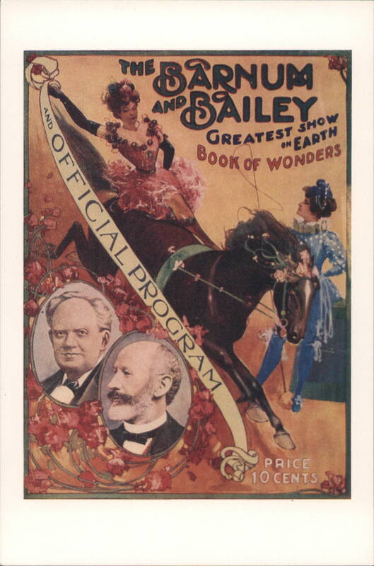 Barnum & Bailey Greatest Show on Earth Program Cover 1905