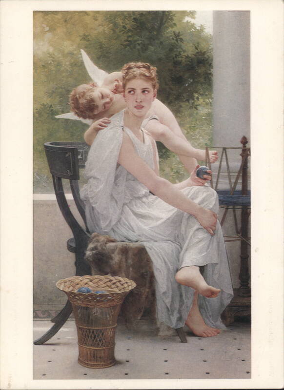 William Adolphe Bouguereau, Penelope 1891, Oil on Canvas