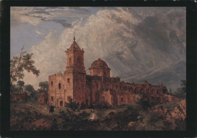 Mission San José Painting by Seth Eastman San Antonio Texas