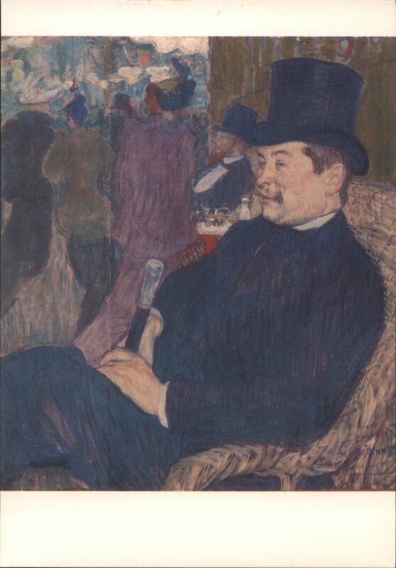 Henri de Toulouse Lautrec, Monsieur Delaporte Portrait
