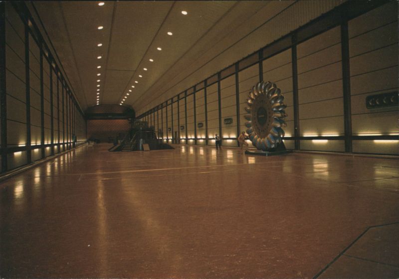 Sima Power Station Hall, World's Largest Pelton Turbine Eidfjord Norway