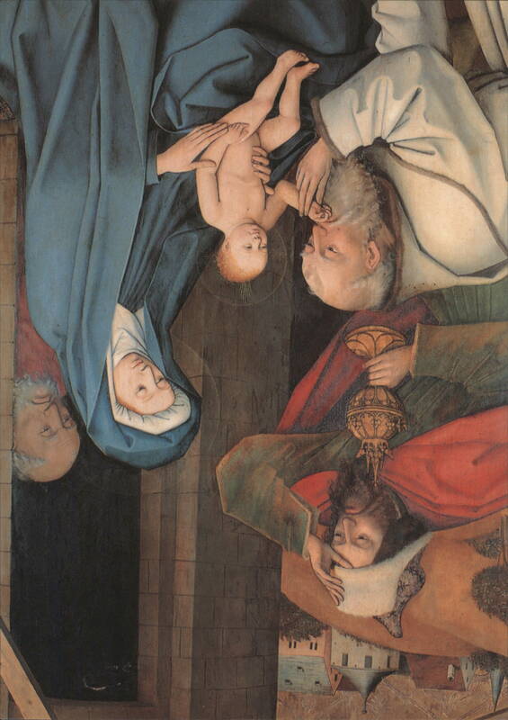 Adoration of the Kings, Multscher Altar Detail, Vipiteno Italy