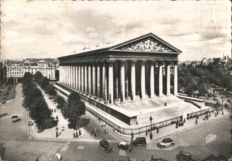 L'Eglise de la Madeleine, Last Judgment by Lemaire Paris France