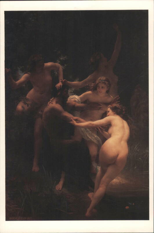 Nymphs and Satyr by William Adolphe Bouguereau, 1873