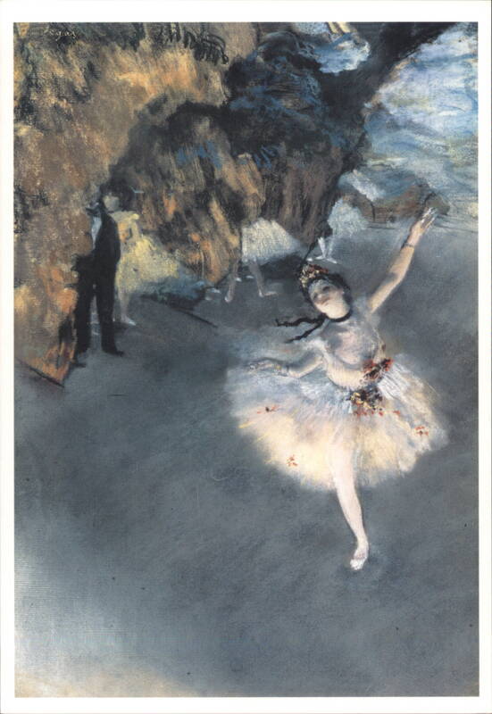 Edgar Degas, L'Étoile ou Danseuse sur scène, Ballerina
