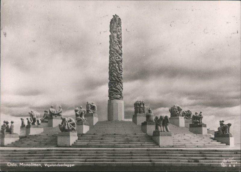 Oslo Monolith, Vigeland Sculpture Park Norway