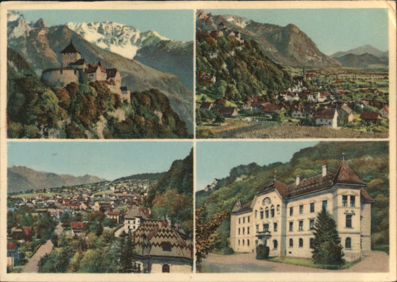 Vaduz Castle, Government Building & Views, Liechtenstein