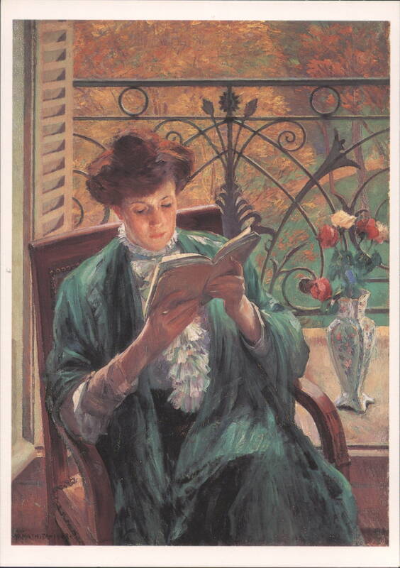 Woman Reading, 1907 by Yamashita Shintaro Women