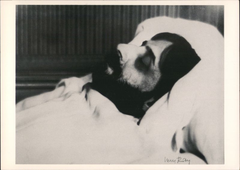 Marcel Proust, 1922 - Man Ray Portrait Authors & Writers