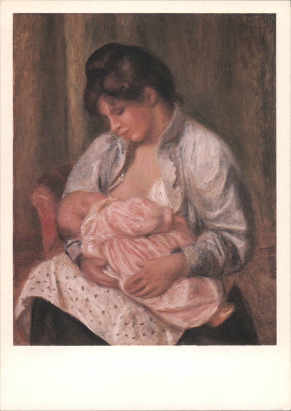 Renoir, Mother and Child, National Gallery of Scotland