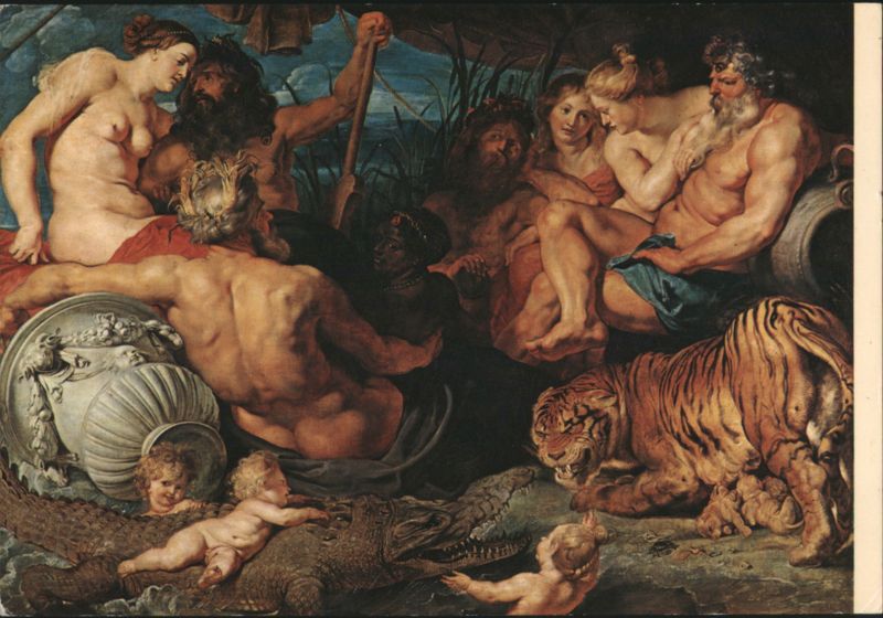 P. P. Rubens, The Four Continents, Kunsthistorisches Museum Vienna Austria
