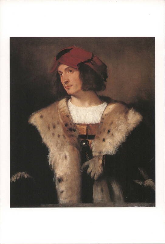 Portrait of a Man in a Red Cap by Titian, Frick Collection