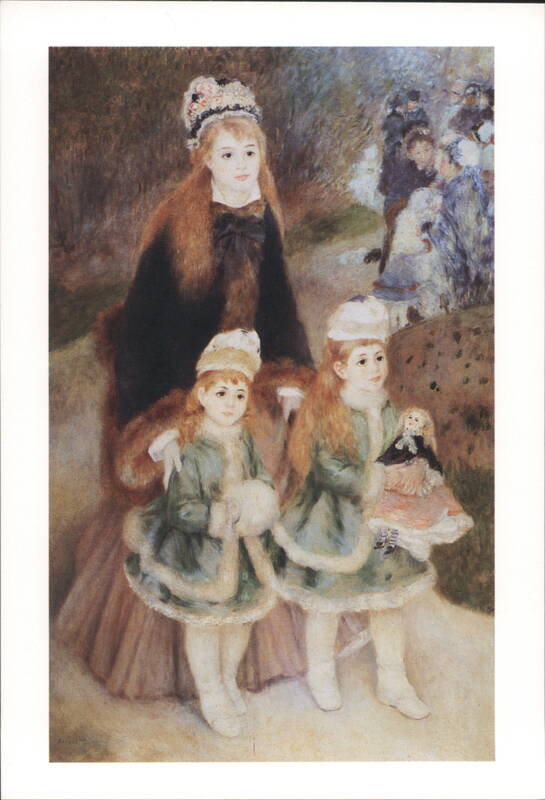 Mother and Children by Pierre-Auguste Renoir Pierre-Auguste Renoir (1841-1919)
