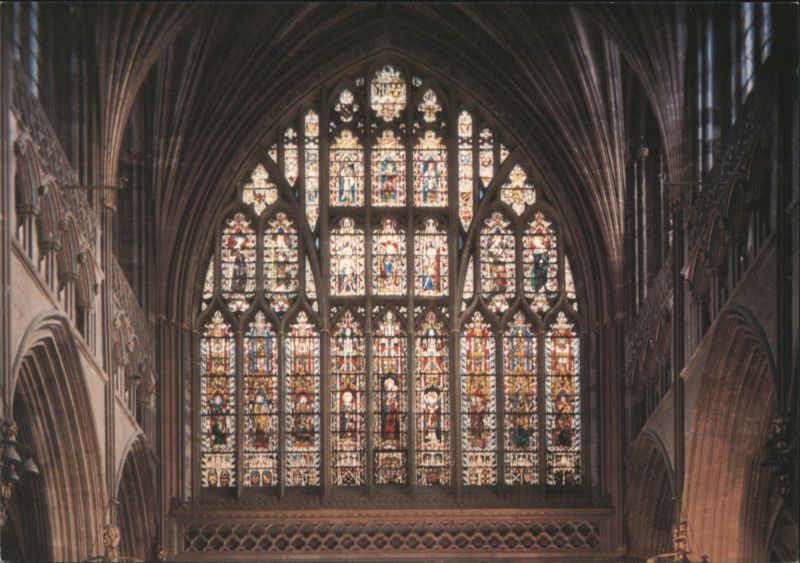 Exeter Cathedral East Window, 14th Century United Kingdom