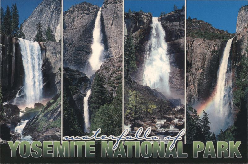 Waterfalls of Yosemite National Park California Arnold and Carole Compolongo